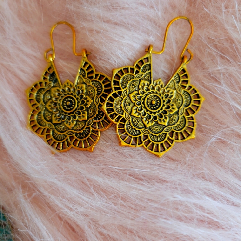 Mandala earrings